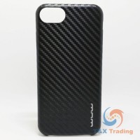    Apple iPhone 6 / 6S / 7 / 8 - WUW Black Carbon Fiber Case